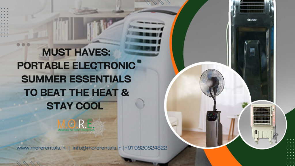 Must Haves: Portable Electronic Summer Essentials to Beat the Heat & Stay Cool